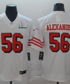 San Francisco 49ers Kwon Alexander # 56 2020 Nfl White Jersey Jersey