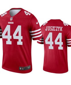 San Francisco 49ers Kyle Juszczyk 44 2022-23 Legend Scarlet Jersey - Men's