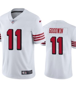 San Francisco 49ers Marquise Goodwin White Nike Color Rush Limited Jersey