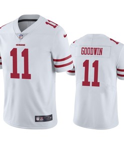 San Francisco 49ers Marquise Goodwin White Vapor Limited Jersey