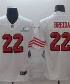 San Francisco 49ers Matt Breida #22 2020 Nfl White Jersey Jersey