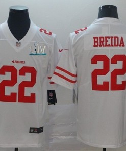 San Francisco 49ers Matt Breida #22 2020 Nfl White Jersey Jersey