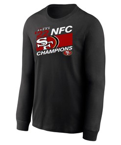 San Francisco 49ers NFC Champions Iconic Black Men Sweatshirt