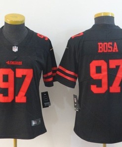 San Francisco 49ers Nick Bosa #97 2020 Nfl Black Womens Jersey Jersey