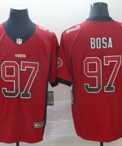 San Francisco 49ers Nick Bosa #97 2020 Nfl Red Jersey Jersey