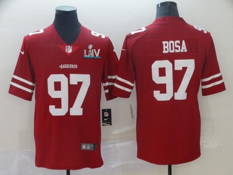 San Francisco 49ers Nick Bosa #97 2020 Nfl Red Jersey Jersey