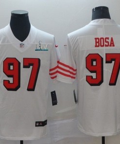San Francisco 49ers Nick Bosa #97 2020 Nfl White Jersey Jersey