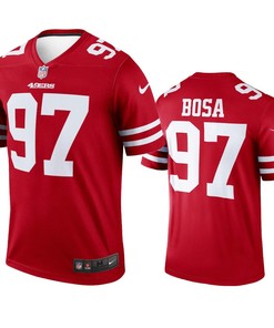 San Francisco 49ers Nick Bosa 97 2022-23 Legend Scarlet Jersey - Men's