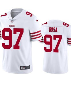 San Francisco 49ers Nick Bosa 97 2022-23 Vapor Limited White Jersey - Men's