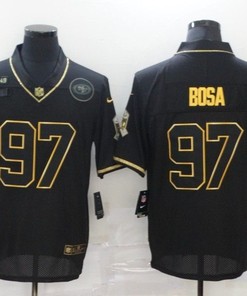 San Francisco 49ers Nick Bosa #97 Nfl 2020 Black Jersey