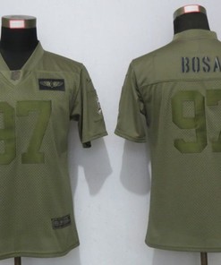 San Francisco 49ers Nick Bosa #97 Nfl 2020 Camo Jersey