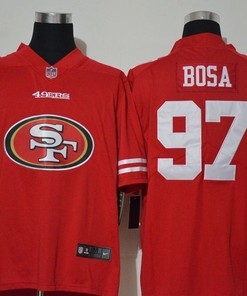 San Francisco 49ers Nick Bosa #97 Nfl 2020 Red Jersey