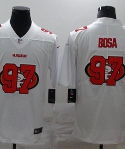 San Francisco 49ers Nick Bosa #97 Nfl 2020 White Jersey