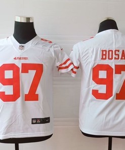 San Francisco 49ers Nick Bosa #97 Nfl 2020 White Jersey