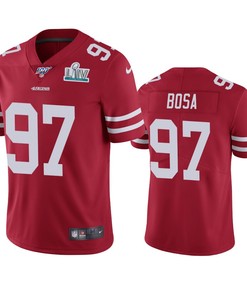 San Francisco 49ers Nick Bosa Scarlet Super Bowl Liv Vapor Limited Jersey