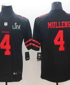 San Francisco 49ers Nick Mullens #4 2020 Nfl Black Jersey Jersey