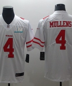 San Francisco 49ers Nick Mullens #4 2020 Nfl White Jersey Jersey