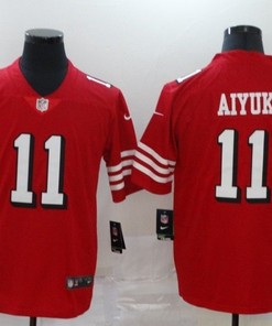 San Francisco 49ers On Aiyuk #11 Nfl 2020 Crimson Jersey