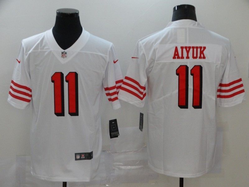 San Francisco 49ers On Aiyuk #11 Nfl 2020 White Jersey