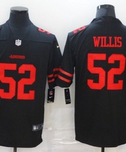 San Francisco 49ers Patrick Willis #52 Nfl 2020 Black Jersey