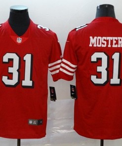 San Francisco 49ers Raheem Mostert #31 Nfl 2020 Crimson Jersey