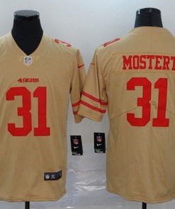 San Francisco 49ers Raheem Mostert #31 Nfl 2020 Light Brown Jersey