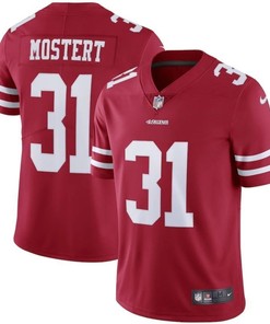 San Francisco 49ers Raheem Mostert #31 Nfl 2020 Red Jersey
