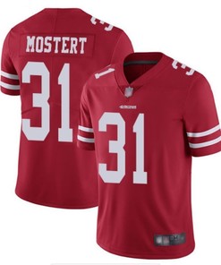 San Francisco 49ers Raheem Mostert #31 Nfl 2020 Red Jersey
