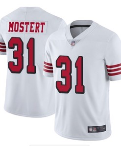 San Francisco 49ers Raheem Mostert #31 Nfl 2020 White Jersey