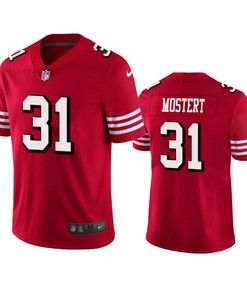 San Francisco 49ers Raheem Mostert Red Vapor Untouchable Limited Jersey