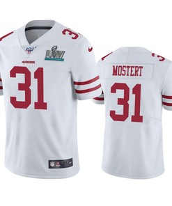 San Francisco 49ers Raheem Mostert White Super Bowl Liv Vapor Limited Jersey