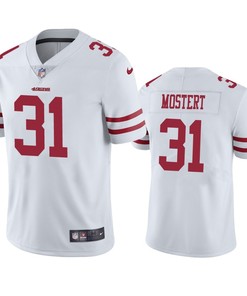 San Francisco 49ers Raheem Mostert White Vapor Untouchable Limited Jersey