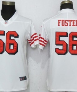 San Francisco 49ers Reuben Foster #56 2020 Nfl White Jersey Jersey
