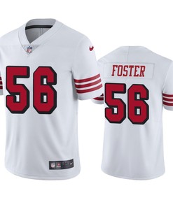 San Francisco 49ers Reuben Foster White Nike Color Rush Limited Jersey