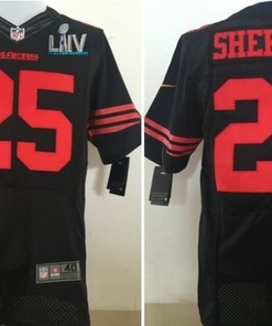 San Francisco 49ers Richard Sherman #25 2020 Nfl Black Jersey Jersey
