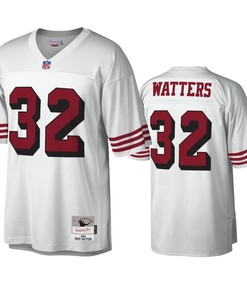 San Francisco 49ers Ricky Watters White Legacy Replica Jersey