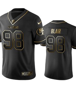 San Francisco 49ers Ronald Blair Black Golden Edition 2019 Vapor Untouchable Limited Jersey - Mens