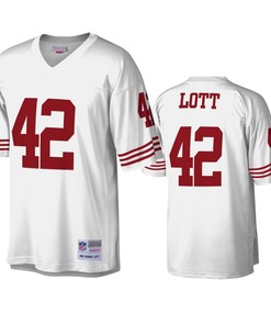 San Francisco 49ers Ronnie Lott White Legacy Replica Jersey