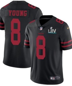 San Francisco 49ers Steve Young #8 2020 Nfl Black Jersey Jersey