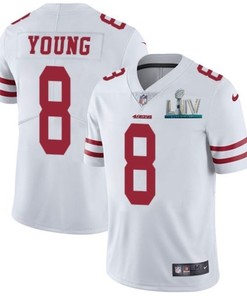 San Francisco 49ers Steve Young #8 2020 Nfl White Jersey Jersey