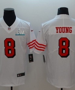 San Francisco 49ers Steve Young #8 2020 Nfl White Jersey Jersey