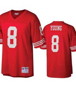 San Francisco 49ers Steve Young Scarlet Legacy Replica Jersey