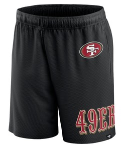 San Francisco 49ers Team Black Clincher Shorts - Men