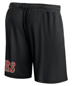 San Francisco 49ers Team Black Clincher Shorts - Men