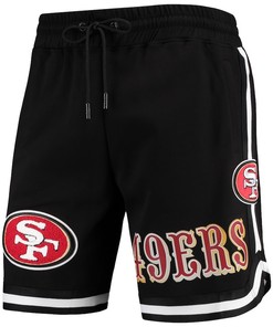 San Francisco 49ers Team Standard Core Shorts - Black