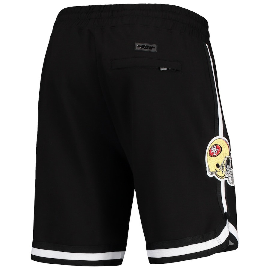 San Francisco 49ers Team Standard Core Shorts - Black