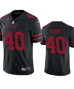San Francisco 49ers Teez Tabor Black Vapor Limited Jersey