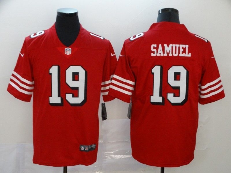 San Francisco 49erss Samuel #19 Nfl 2020 Crimson Jersey