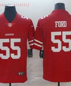 San Francisco Dee Ford #55 2020 Nfl Red Jersey Jersey