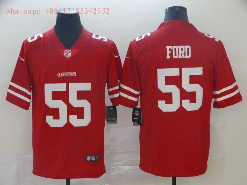 San Francisco Dee Ford #55 2020 Nfl Red Jersey Jersey